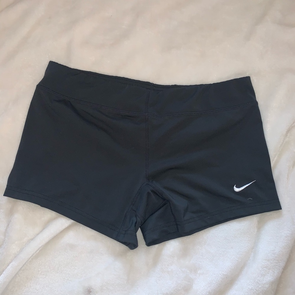 Black nike spandex/ vball shorts